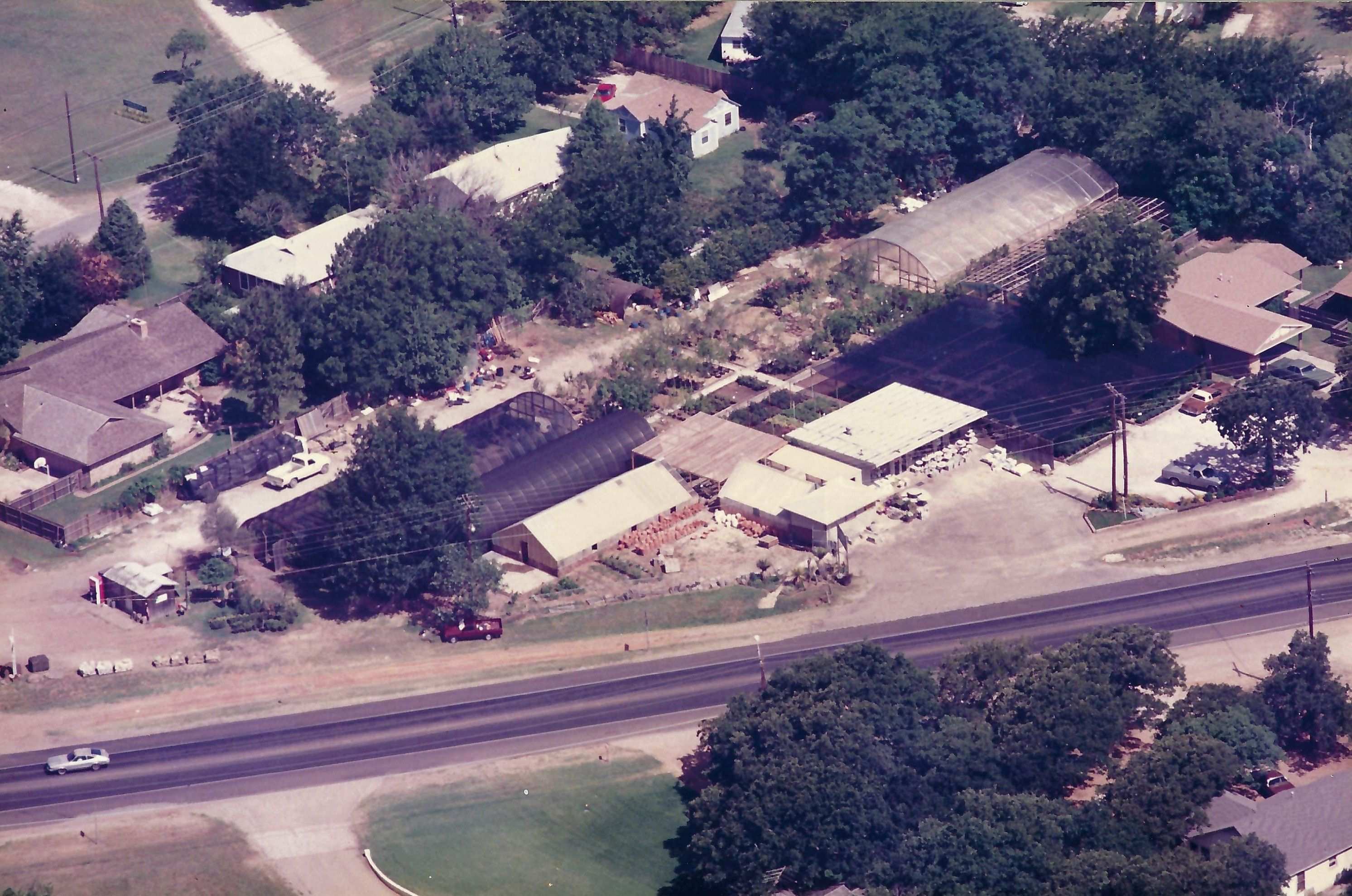 Meador Nursery Aerial View 80s