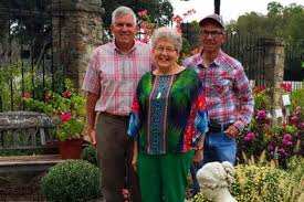 Ted, Gene and Vaughn in front of the nursery early 2000s