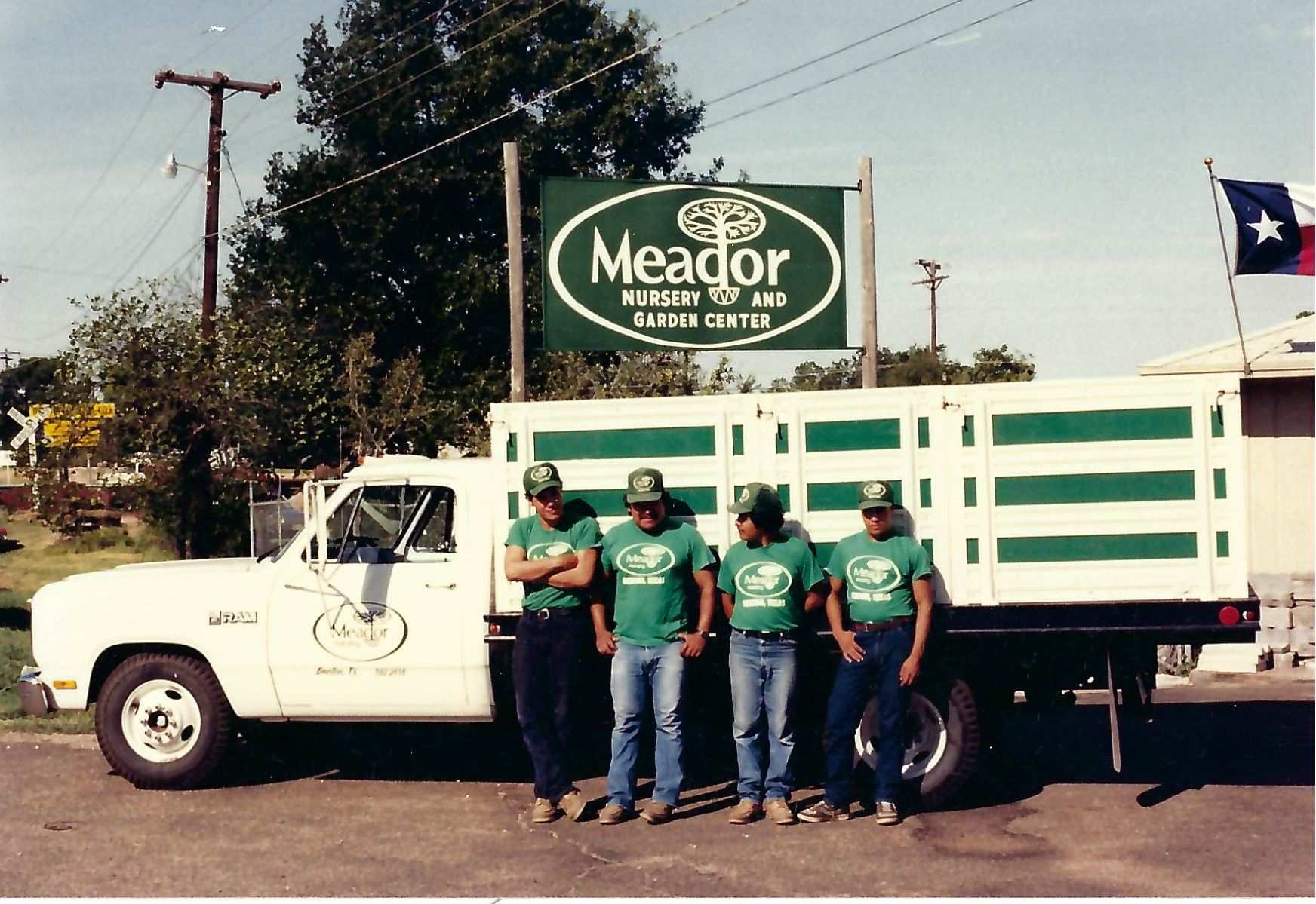 Meador Nursery work crew 80s