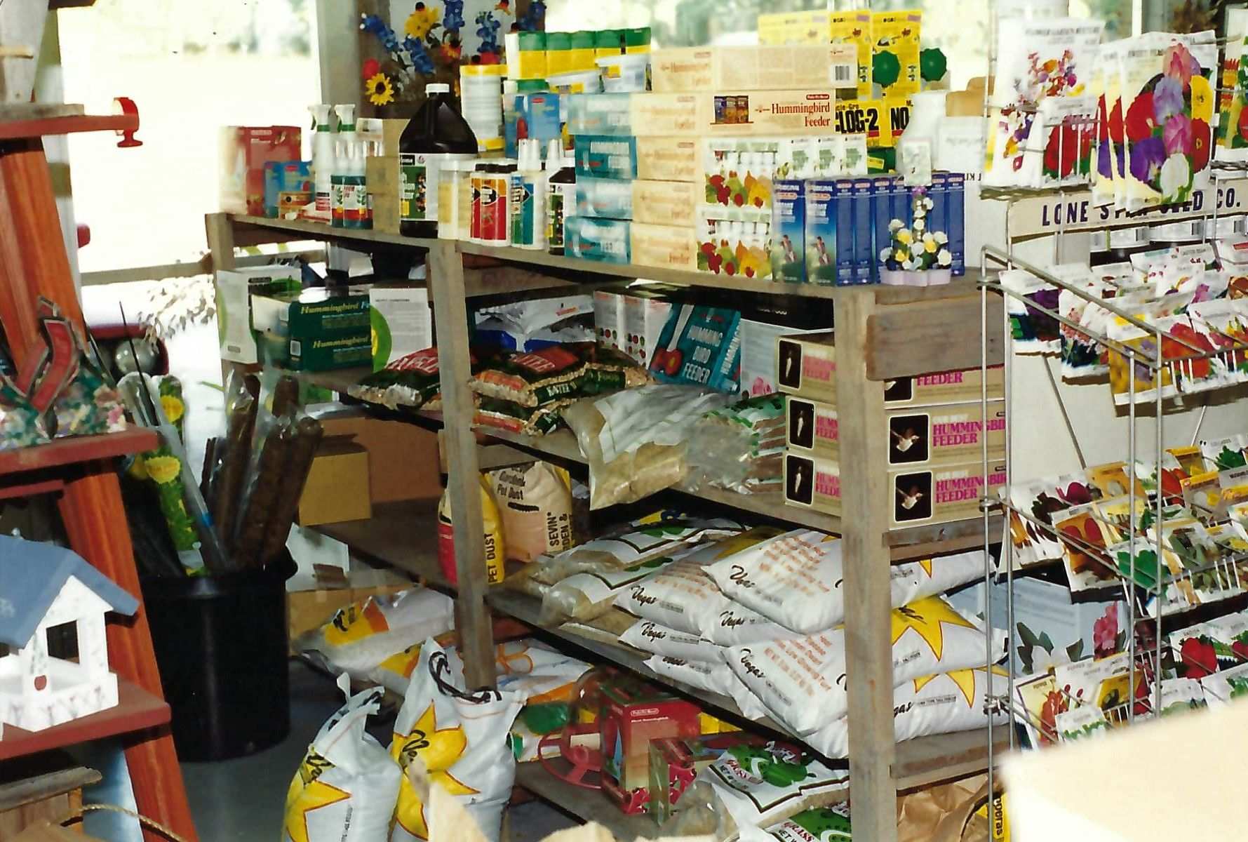 Nursery shop stock from the 90s